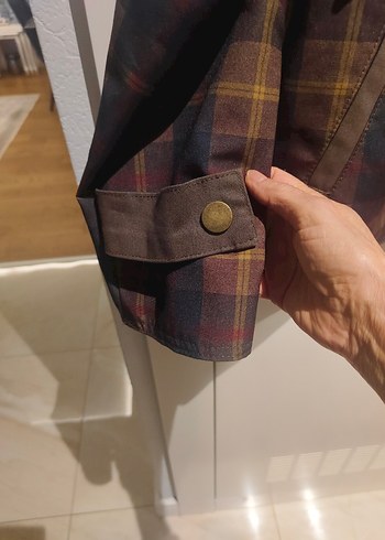 Düğmeli Vintage Kahverengi Kadın Ceket - Görsel 6