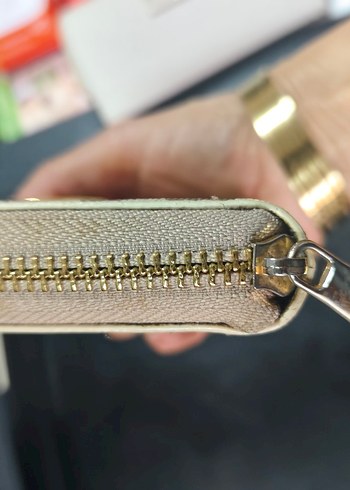 Tokalı Kahverengi Baskılı Kadın Cüzdanı - Görsel 3