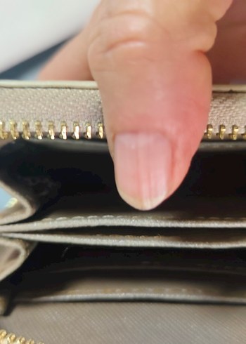 Kahverengi Baskılı Kadın Cüzdan - Görsel 5