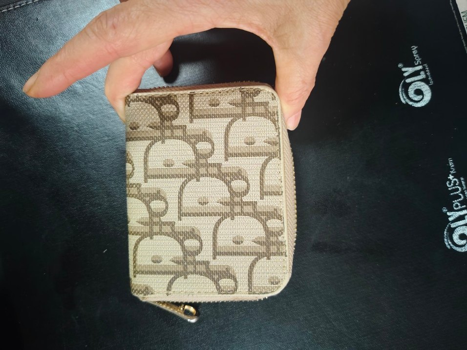 Kahverengi Baskılı Kadın Cüzdan - Görsel 4