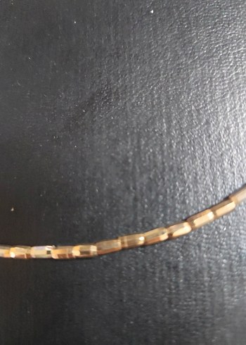 Altın Renkli Zincir Detaylı Uzun Kadın Kolye - Görsel 8