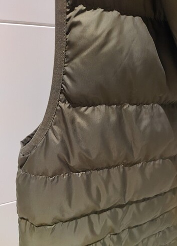 Polo Beverly Hills haki renk kapüşonlu yelek  - Görsel 7
