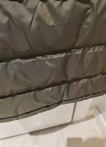 Polo Beverly Hills haki renk kapüşonlu yelek  - Görsel 9