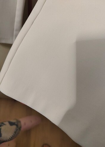 Beyaz İpekyol pantolon  - Görsel 5