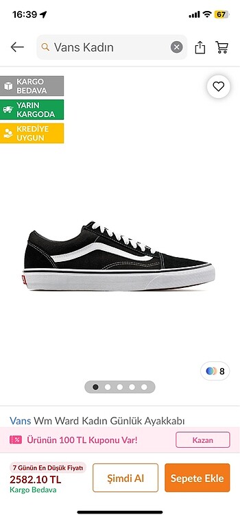 orijinal vans