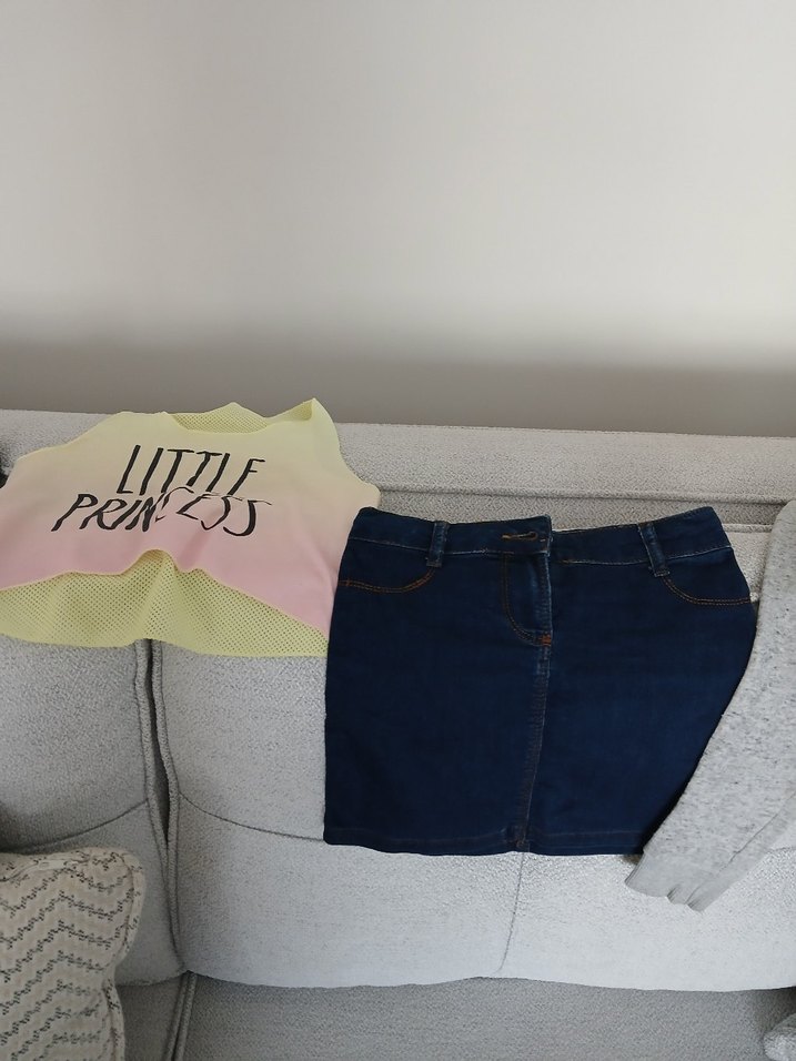 temiz kullanılmış iyi durumda 1 tayt 1 etek 2 üst - Görsel 4