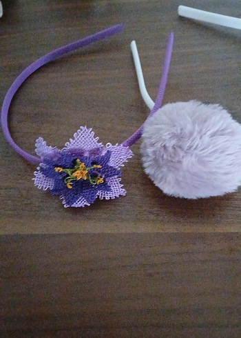 Renkli Nakışlı Elastik Çocuk Saç Bantları - Görsel 6