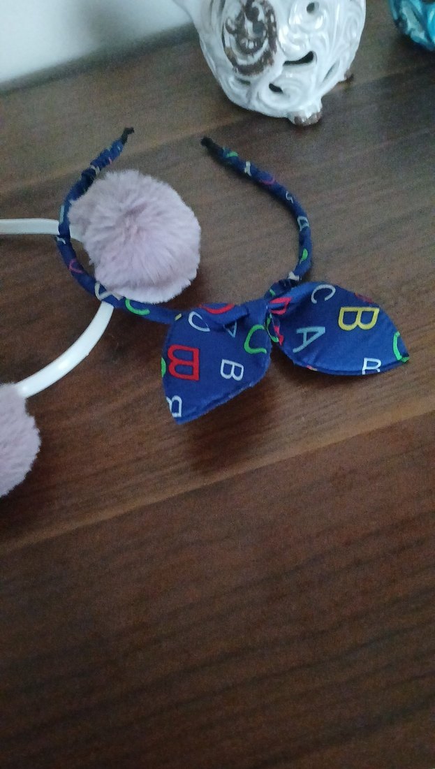 Renkli Nakışlı Elastik Çocuk Saç Bantları - Görsel 4