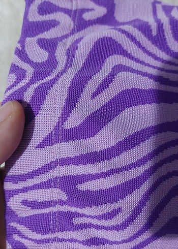 Mor Zebra Desenli - Görsel 3
