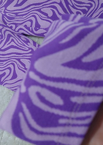 Mor Zebra Desenli - Görsel 4