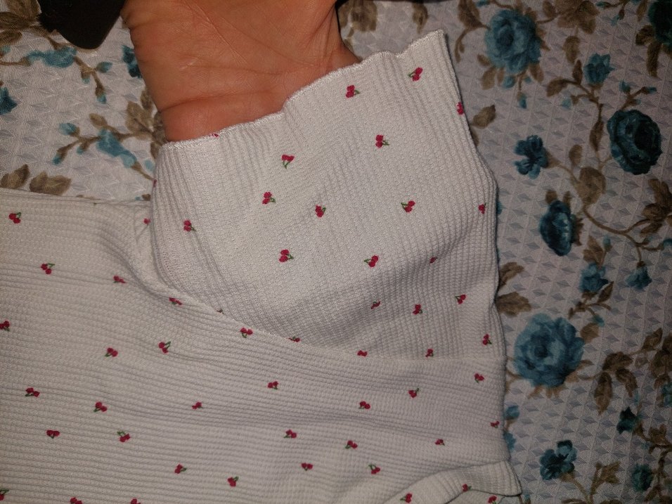 Beyaz Kadın Kısa Kollu crop - Görsel 4