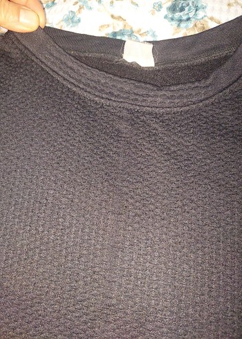 Siyah Kadın Triko Uzun Kollu Kazak - Görsel 2