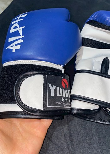 Mavi Erkek Boks Eldiveni Velcro - Görsel 5
