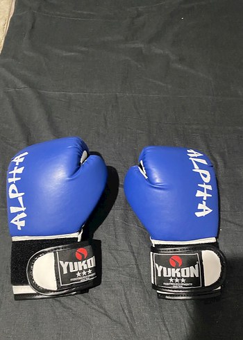 Mavi Erkek Boks Eldiveni Velcro - Görsel 2