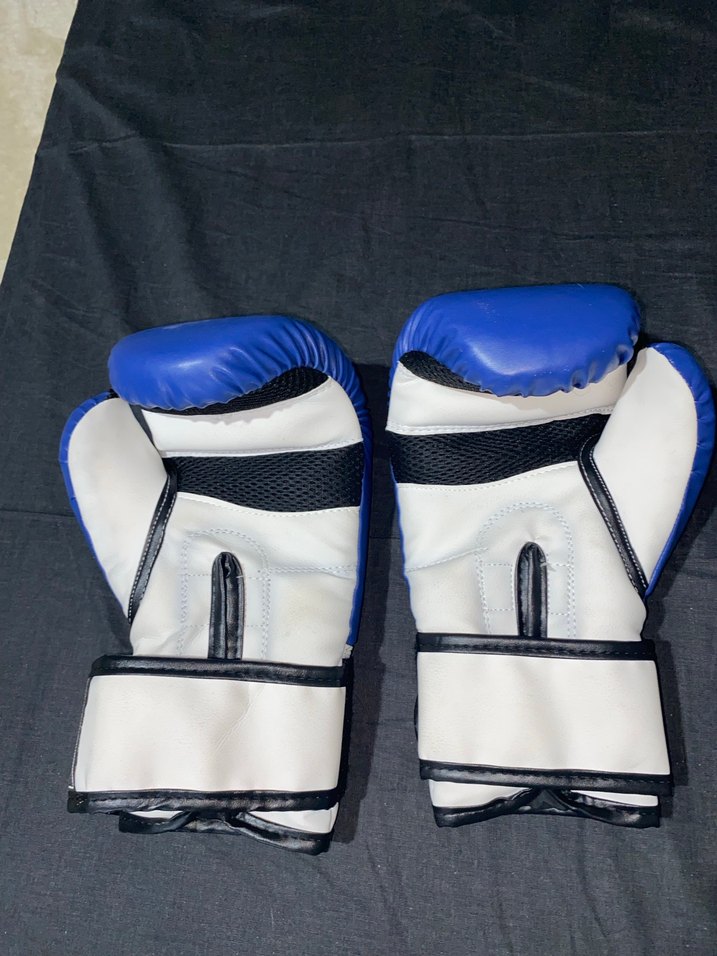 Mavi Erkek Boks Eldiveni Velcro - Görsel 4
