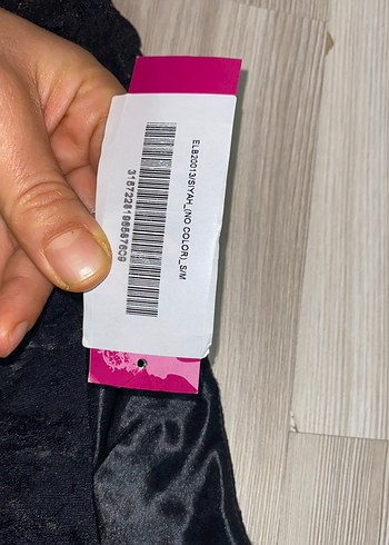 Dantel Detaylı Siyah Uzun Kadın Abiye Elbise - Görsel 7