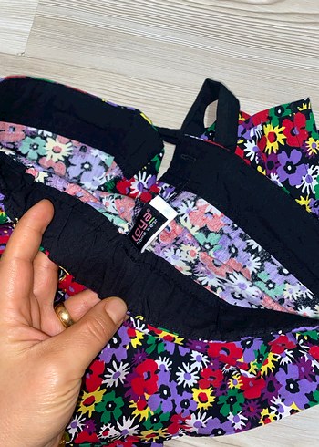 Renkli Çiçek Desenli Eşofman Takımı - Görsel 9