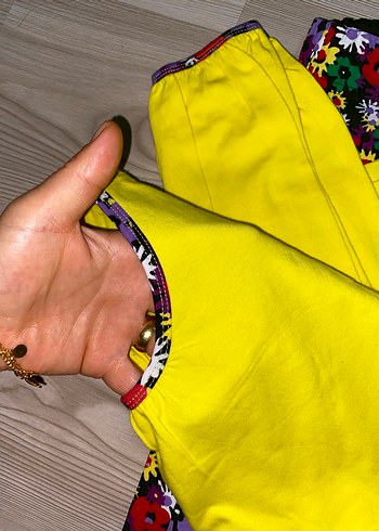 Renkli Çiçek Desenli Eşofman Takımı - Görsel 4