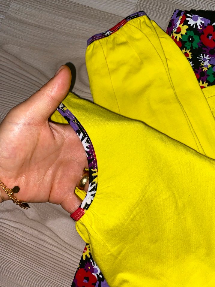 Renkli Çiçek Desenli Eşofman Takımı - Görsel 4