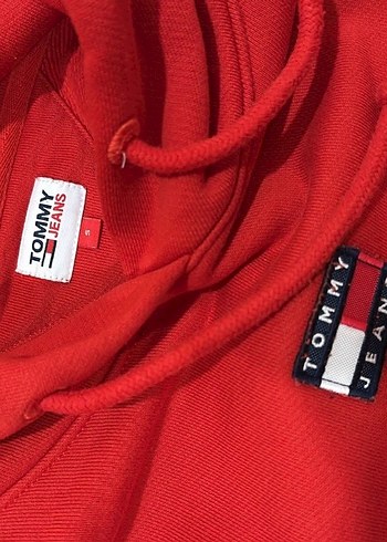 s Beden kırmızı Renk Kapüşonlu Sweatshirt