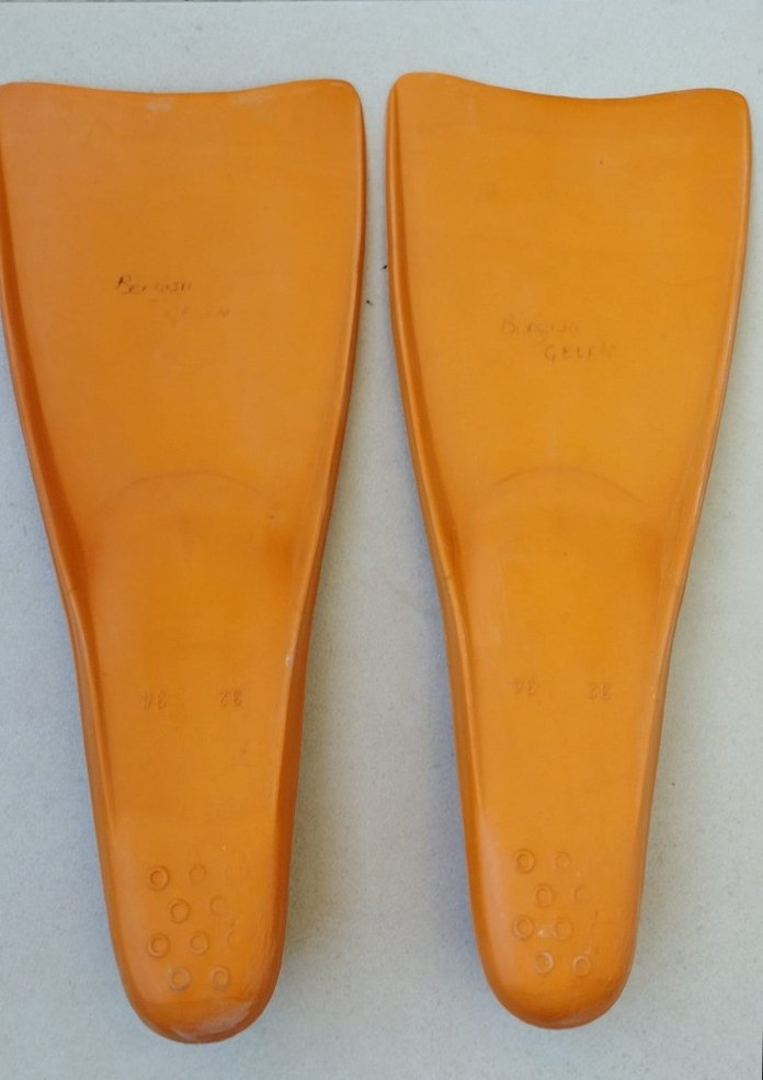 Erkek Sarı Kauçuk Deniz Paletleri - Görsel 2