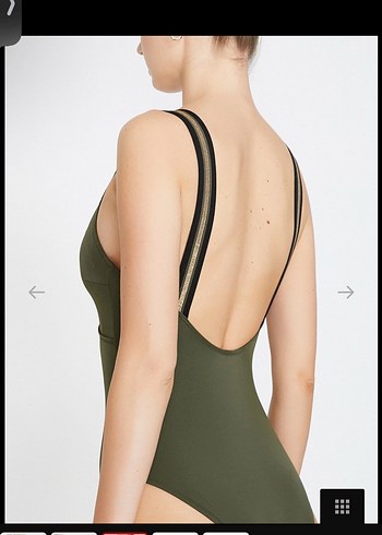 Koton Haki Kadın Mayo - Görsel 3