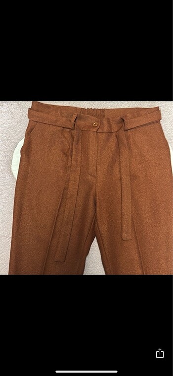 40 Beden camel Renk Havuç Model Pantolon