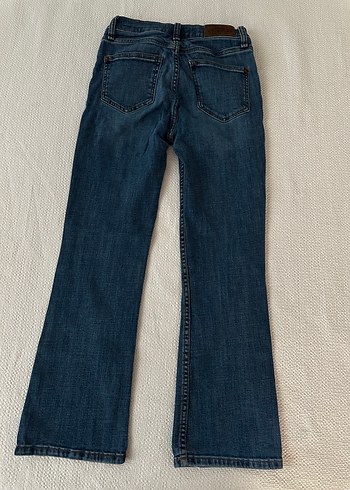 s Beden Kadın Mavi Normal Boy Denim Jean