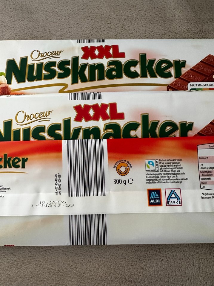 Nussknacker XXL Çikolata Barı 3'lü Paket - Görsel 2