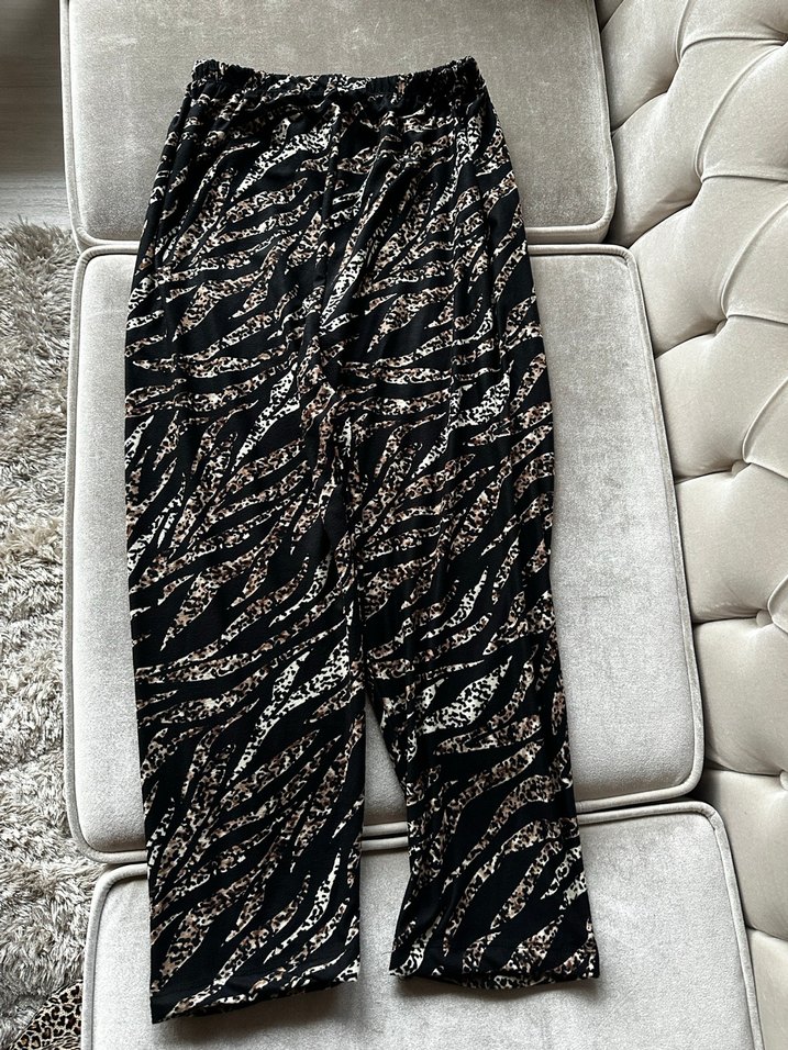 Zebra Desenli Kadın Pijama takımı - Görsel 4