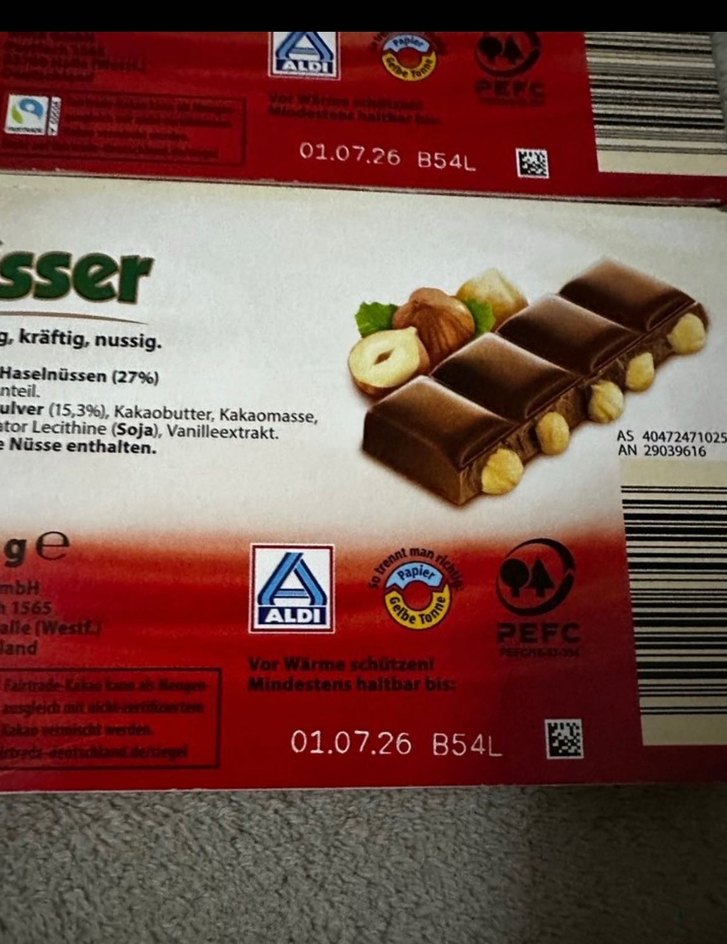 Chocour Nussbeisser Çikolata Seti 3'lü - Görsel 3