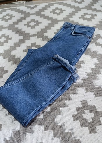 xs Beden Kadın Regular Fit Midi Kot Pantolon