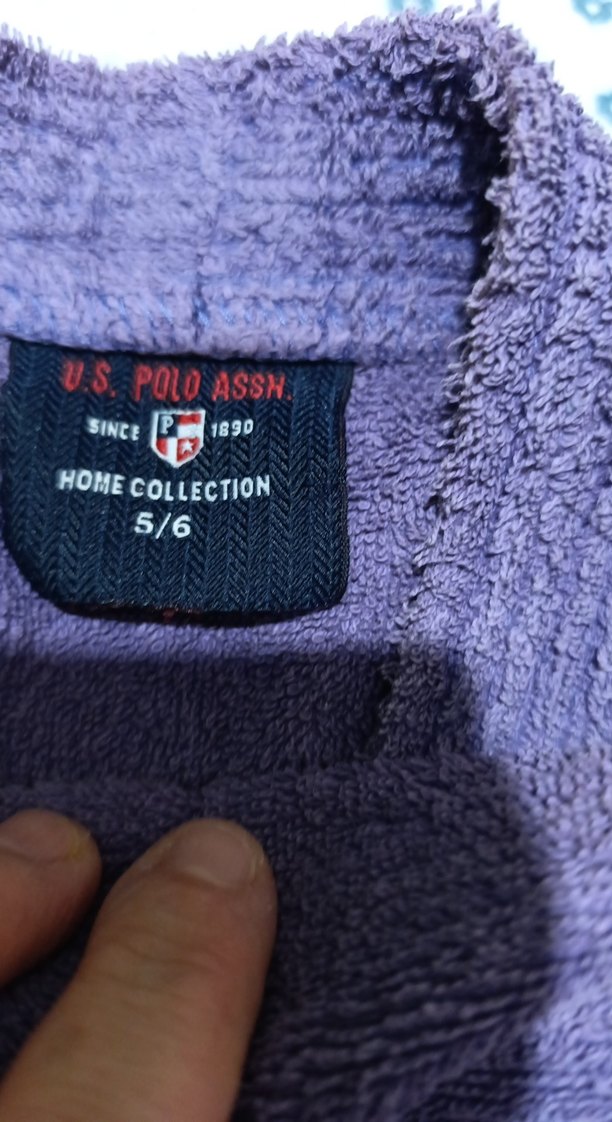 5-6 yaş Polo çocuk bornozu - Görsel 2