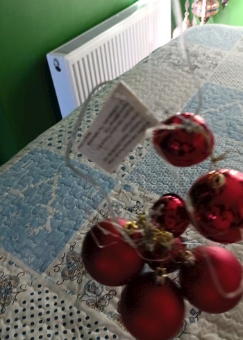  Beden Renk yılbaşı topları ışıklı adaptörlü