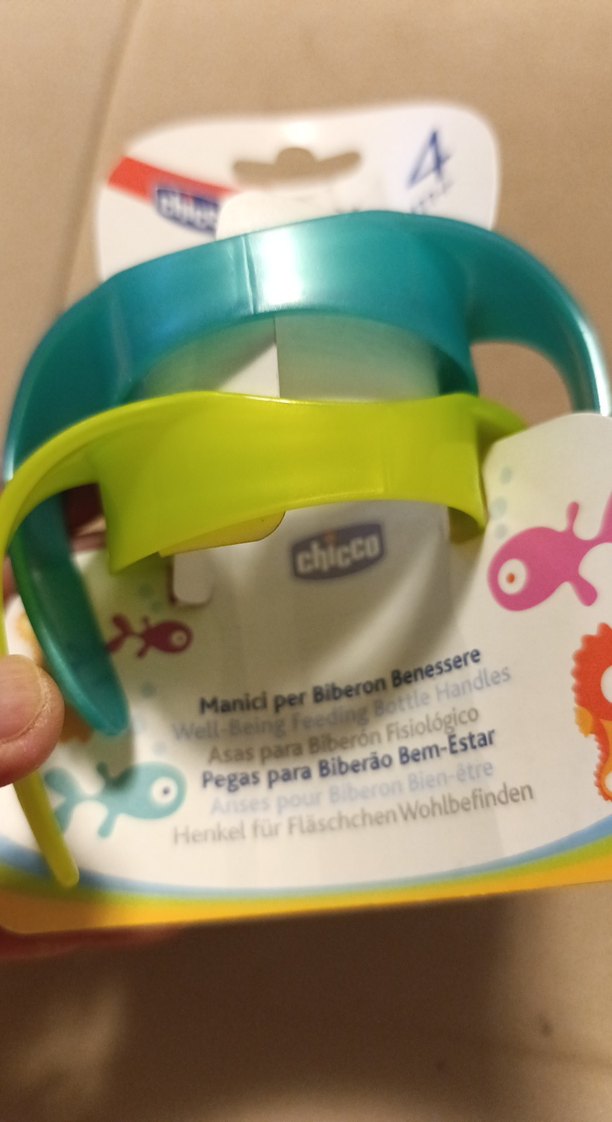 Renkli Kulplu Bebek Biberonu 4 Ay+ - Görsel 3