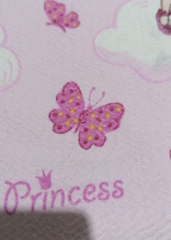 Pembe Baskılı Çocuk Uyku Örtüsü - Görsel 3