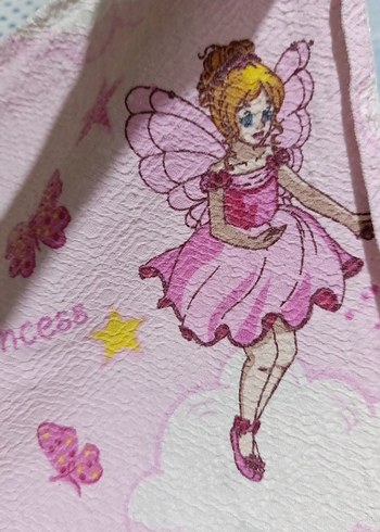 Pembe Baskılı Çocuk Uyku Örtüsü - Görsel 4