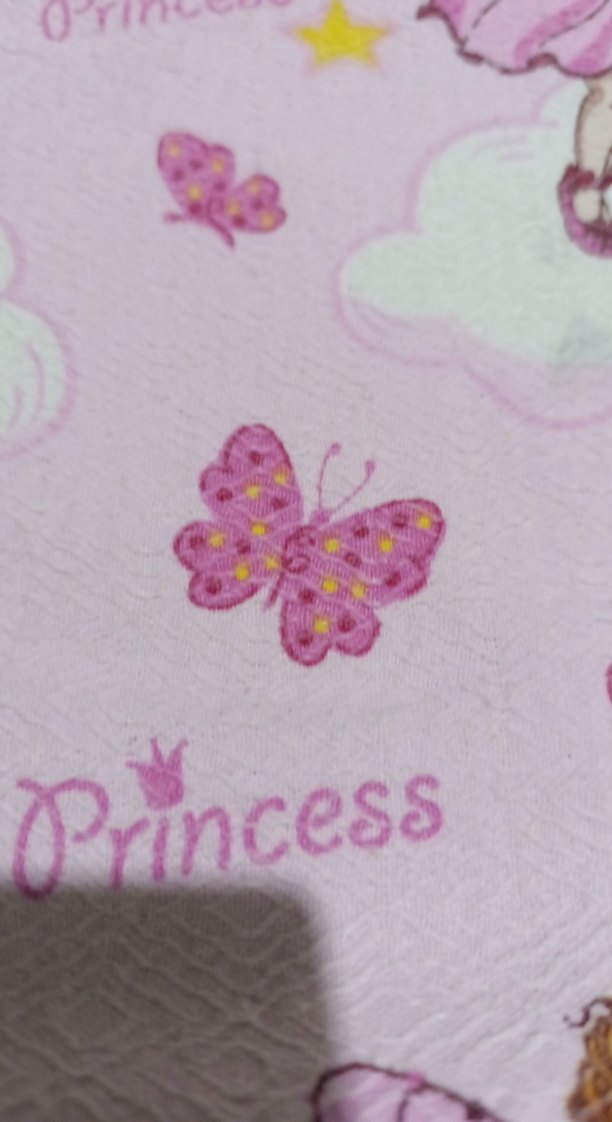 Pembe Baskılı Çocuk Uyku Örtüsü - Görsel 3