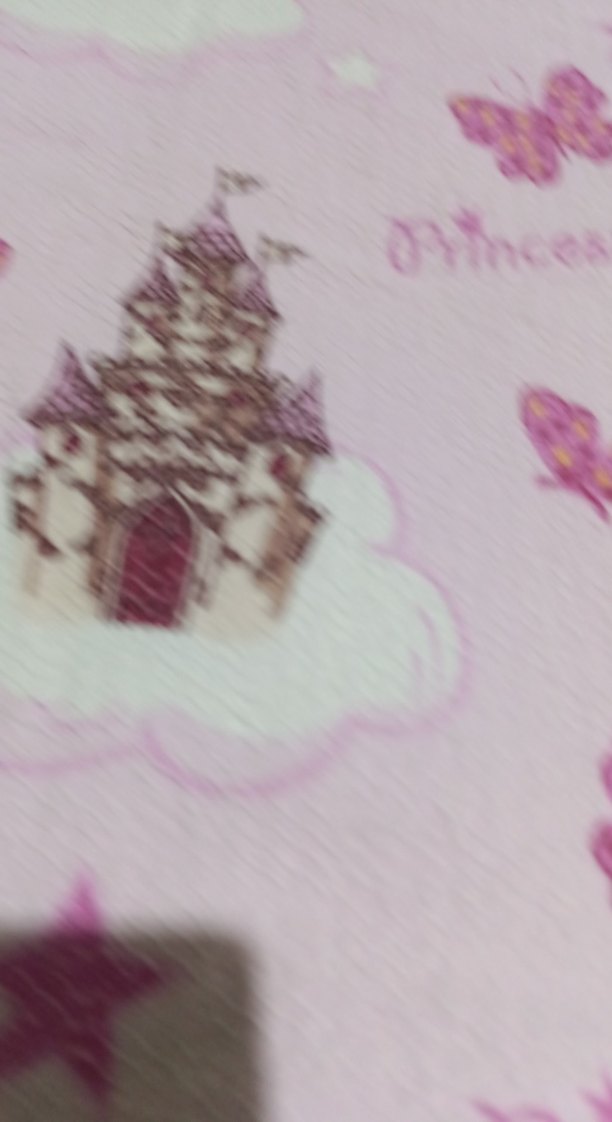 Pembe Baskılı Çocuk Uyku Örtüsü - Görsel 2