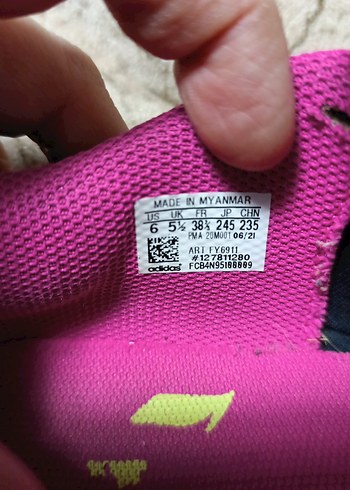 halı saha Messi Adidas ayakkabı 38 numara - Görsel 3