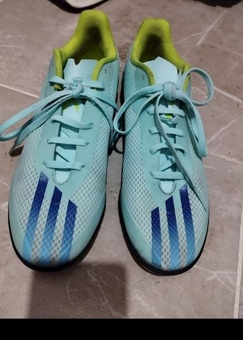 Adidas Mavi Bağcıklı Erkek Futbol Ayakkabısı 42 - Görsel 6