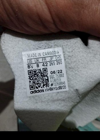 Adidas Mavi Bağcıklı Erkek Futbol Ayakkabısı 42 - Görsel 8