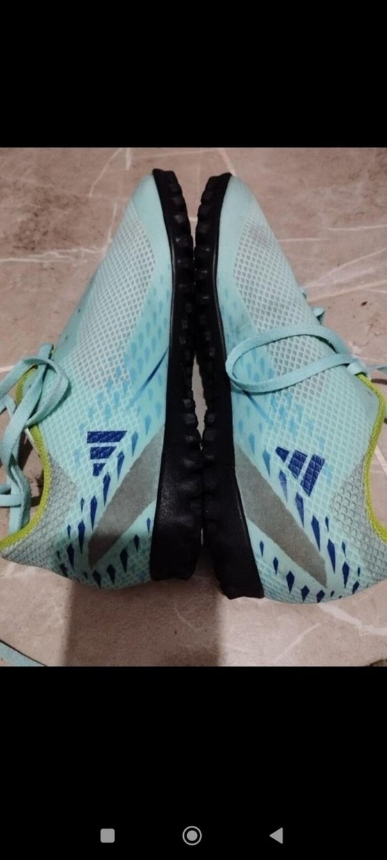 Adidas Mavi Bağcıklı Erkek Futbol Ayakkabısı 42 - Görsel 3