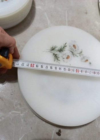 arcopal Fransa papatyalı tabak - Görsel 4