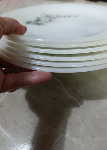 arcopal Fransa papatyalı tabak - Görsel 3