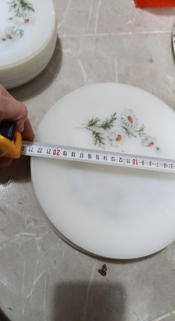 arcopal Fransa papatyalı tabak - Görsel 4