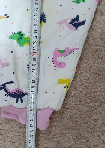 2,5 tog Renkli Baskılı Çocuk Uyku Tulumu 3,5 yaş - Görsel 2