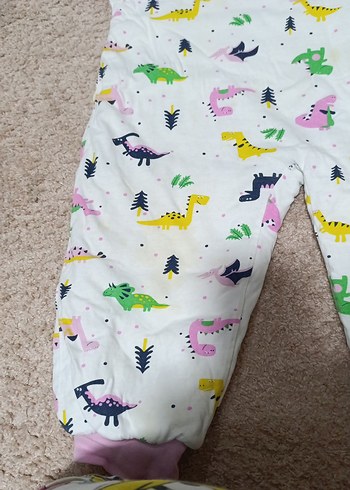 2,5 tog Renkli Baskılı Çocuk Uyku Tulumu 3,5 yaş - Görsel 6