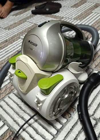 Yeşil ve Gri Renkli Elektrikli SüpürgelerFİYAT SORUN - Görsel 4