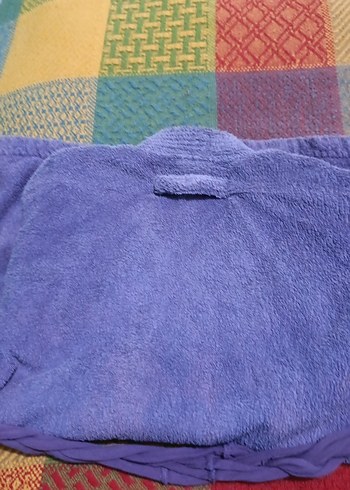 Mor Bağlamalı Street Wear Bornoz 5,6 - Görsel 8